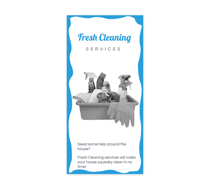 Using fonts in a flyer