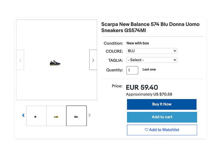 bad image attached to a product description