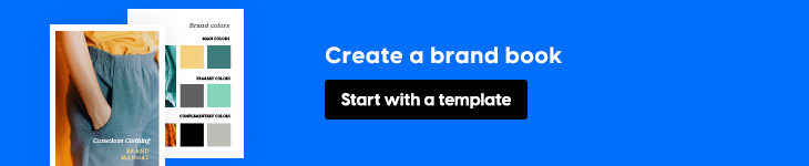 create a brand book banner in Flipsnack