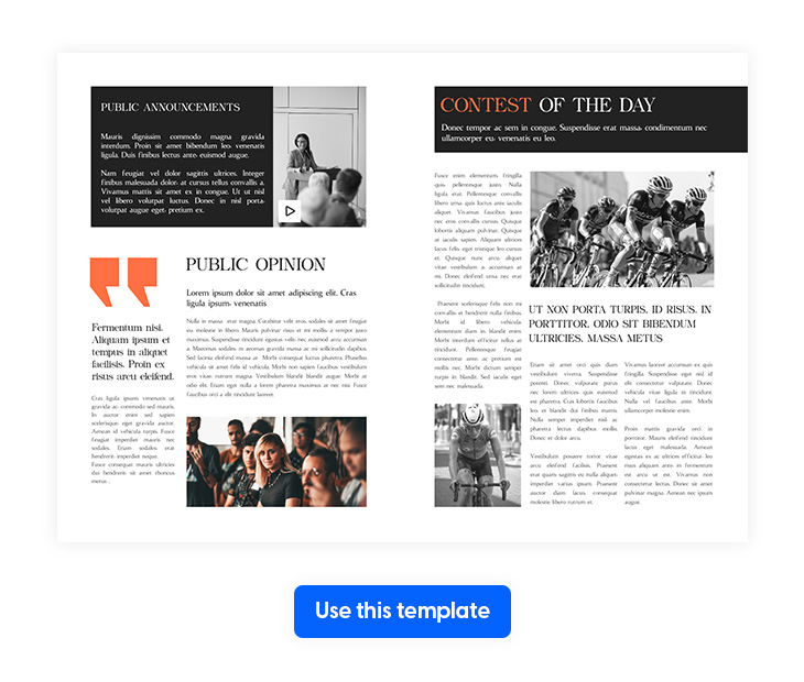 Saint Capital Modern Serif Typeface example