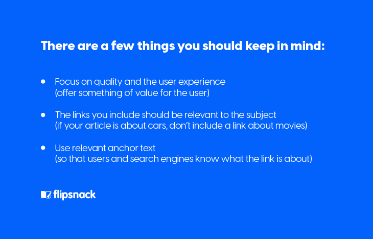 Tips about links in PDFs