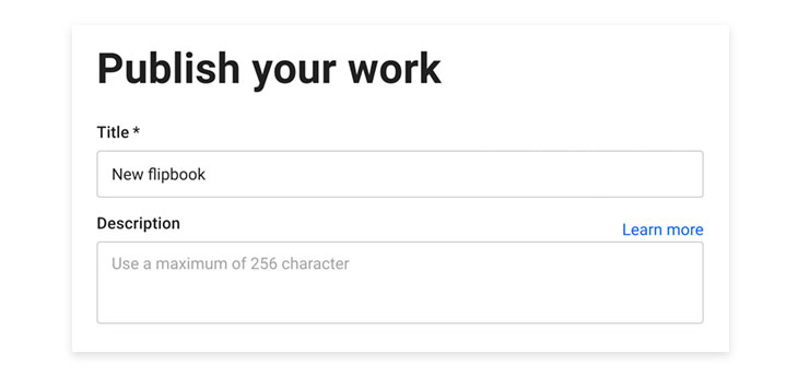 Meta title and meta description in Flipsnack