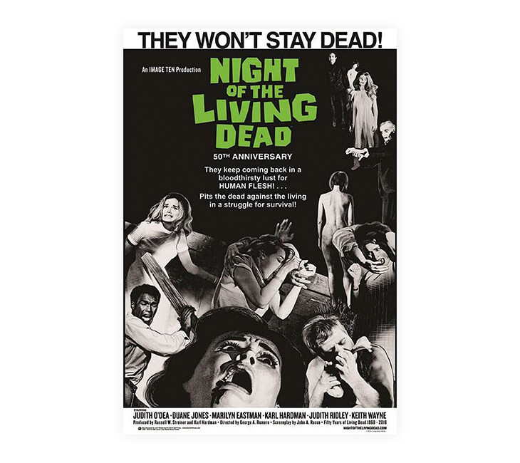 Night of the living dead poster