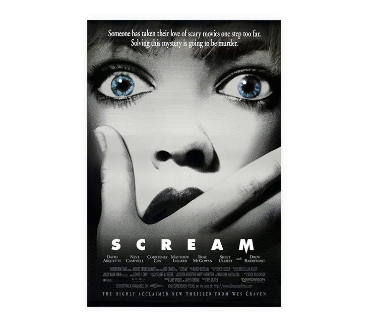 Scream movie poster