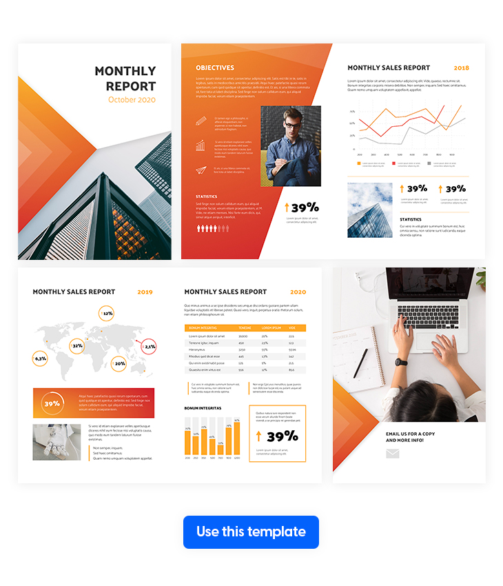 Flippable Business Newsletter Design