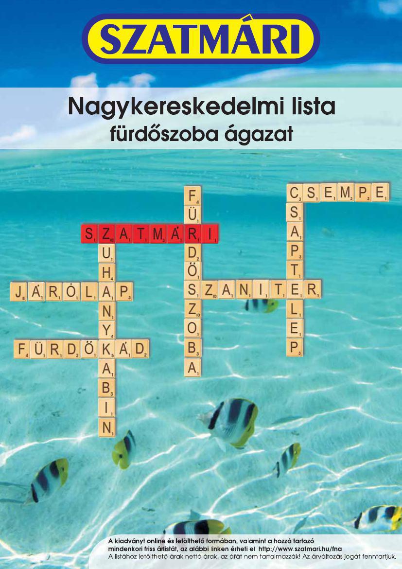 Szatmári kft. fürdÅszoba proskeptus Szatmári fürdőszoba