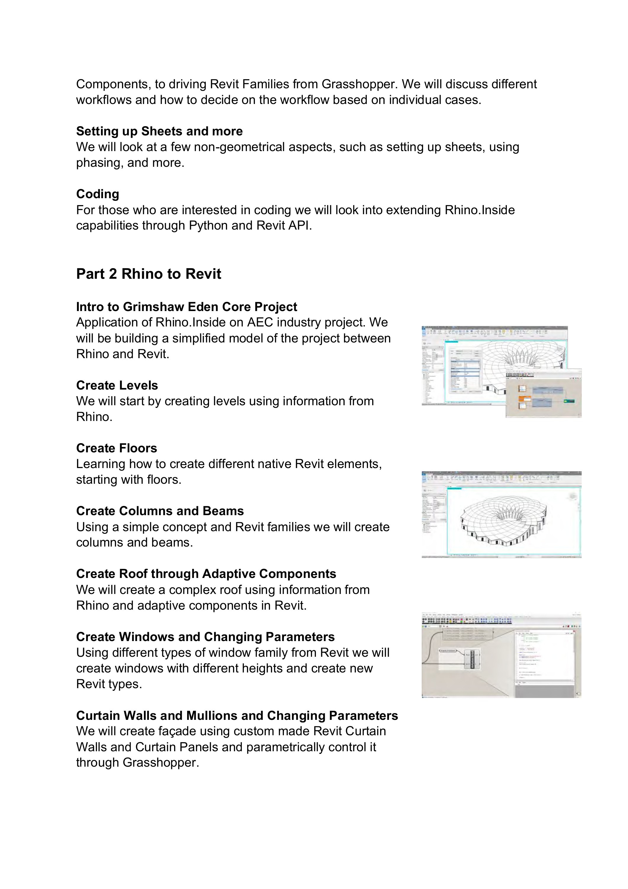 Rhino.Inside.Revit Live Online Training Course