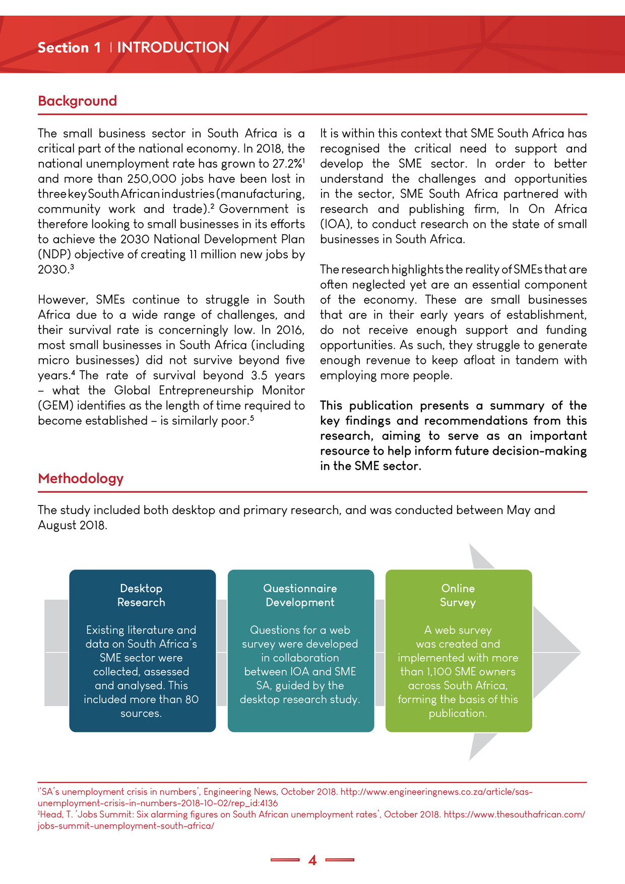 SME SA report - IOA