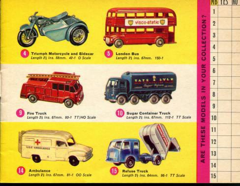 matchbox 1965