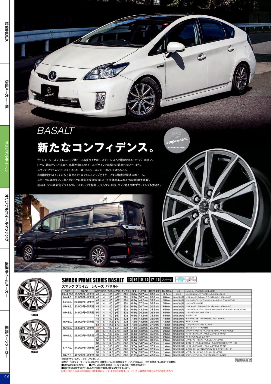 Lowenhartホイールカタログ P38 | KYOHO