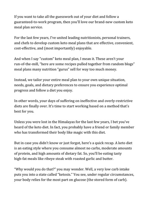 keto diet plan pdf news and health