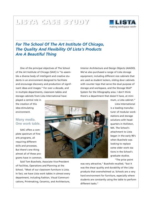 Saic Case Study Lista