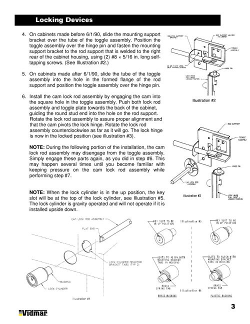 Vidmar Replacement Locks Matttroy