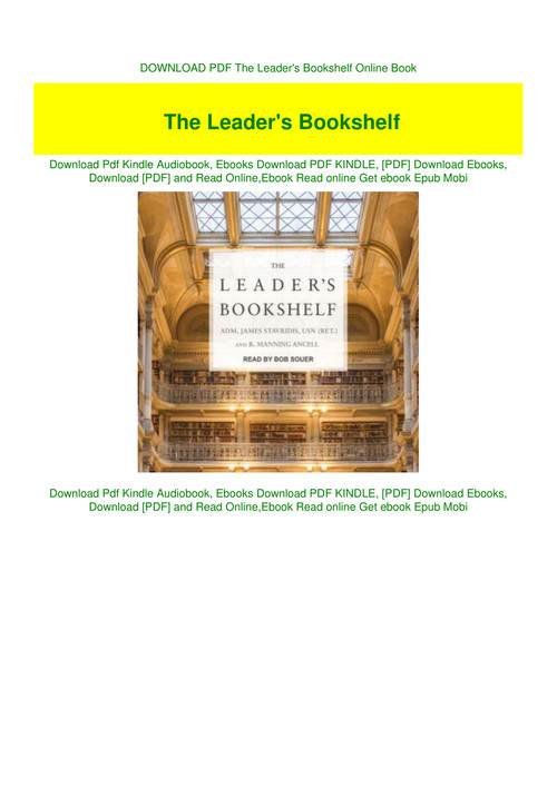 Download Pdf The Leader S Bookshelf Online Book