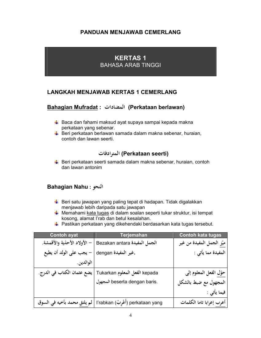 Modul Bahasa Arab Spm 2012 1