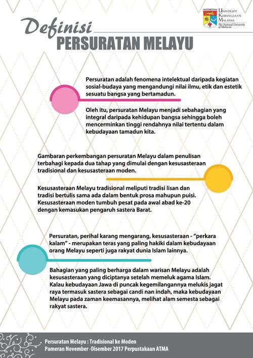 Free Gambar Pameran Persuratan Melayu Tradisional Ke Moden Terbaru oleh www.katacinta.co