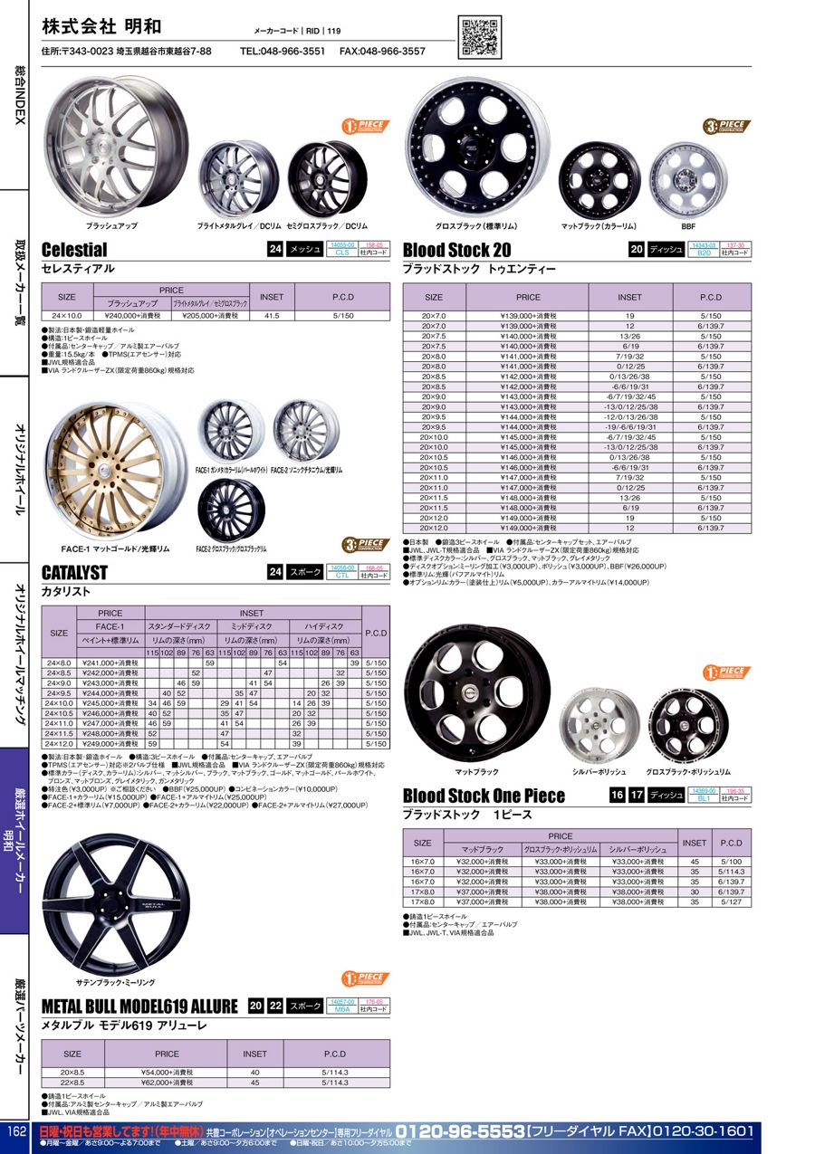 ケースペックホイールカタログ P103 | KYOHO