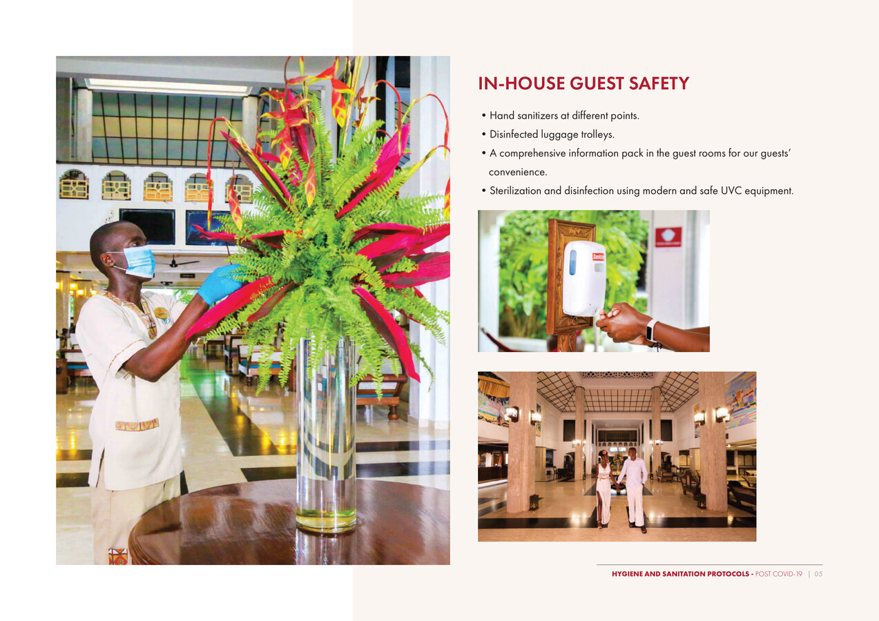 Hotel Safety Protocols Sarova Hotels & Resorts Kenya, Africa