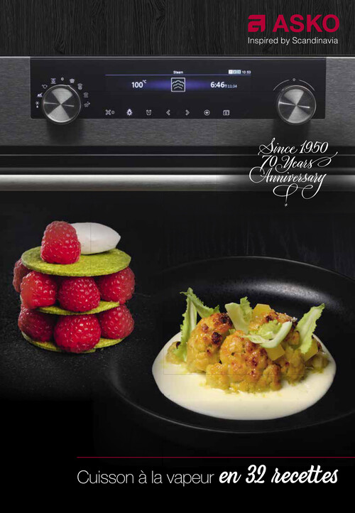 Livret_recettes vapeur_ASKO Electromenager