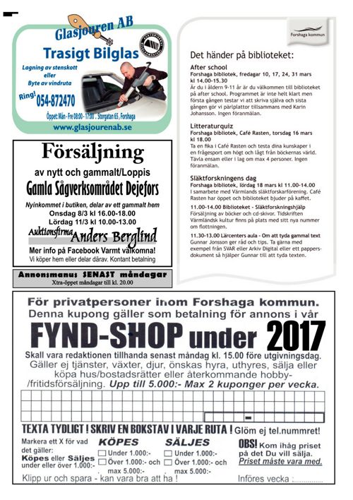V 10 u2013 17 u2013 ForshagaDejeBladet
