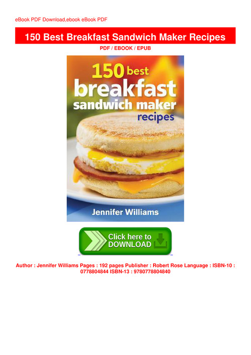 Sandwich Recipes With Pictures Pdf