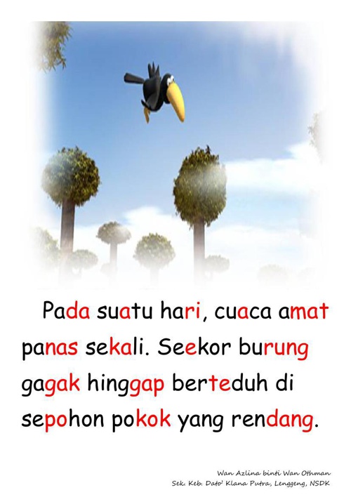 Cerita Gagak Yang Bijak