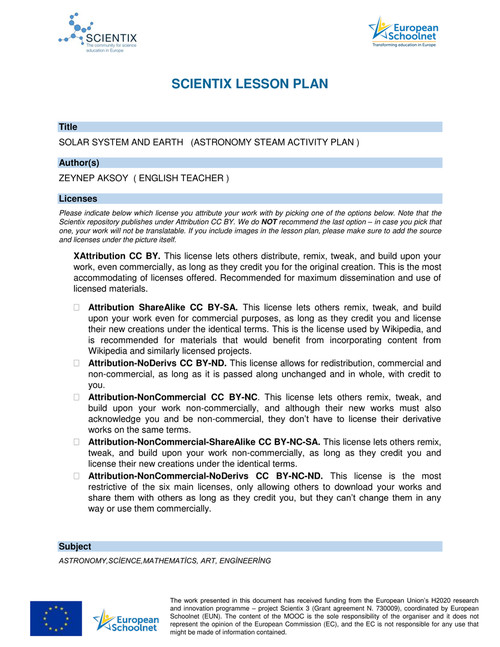 Steam On The Stage Lesson Plan By Hakan Tatli Flipsnack