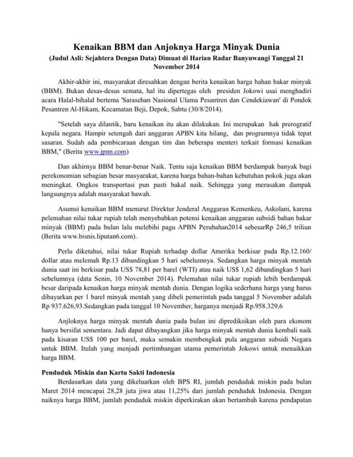 Jokowi Undercover Pdf Berita terkini