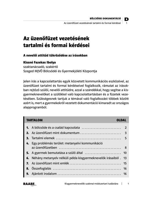 Bölcsődei dokumentumok letölthető