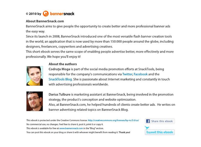 25 Best Practices In Banner Advertising Ebook By Andrei Flipsnack