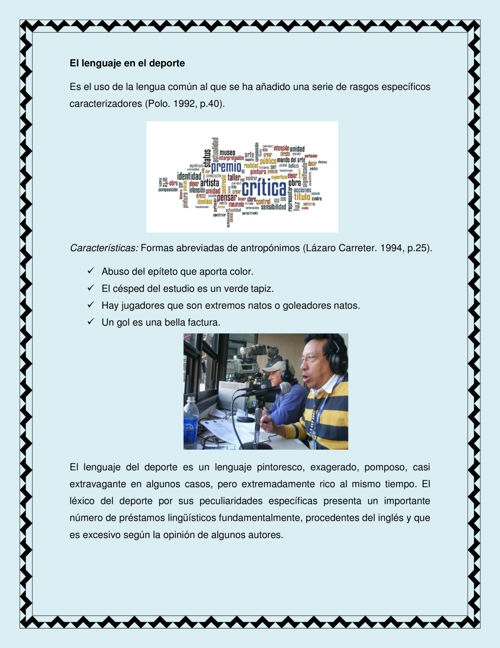 Influencia Entre Los Mcm Y Deporte