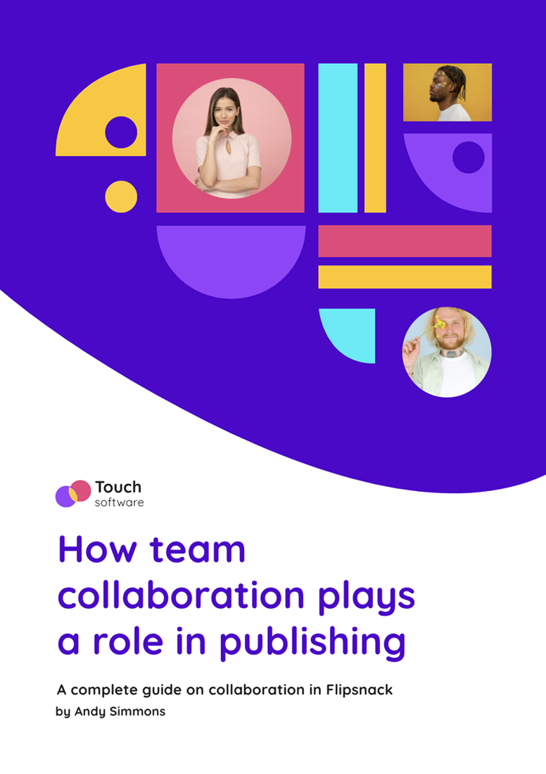 Editable Interactive Collaboration Ebook Design Example