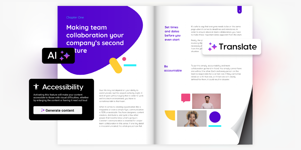 Image of a digital ebook made with Flipsnack’s AI-powered ebook creator