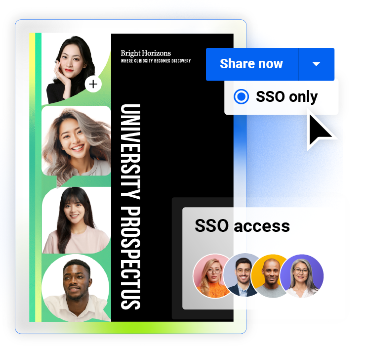 Immagine con un esempio di accesso con SSO