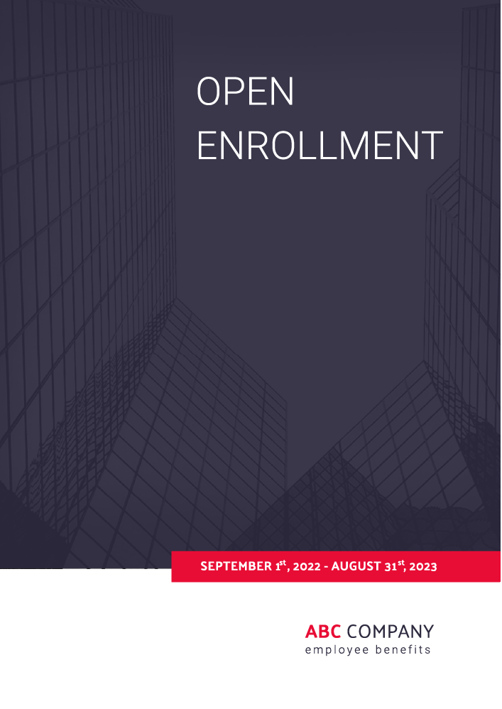 Exemple de design gratuit de guide numérique de l'employé