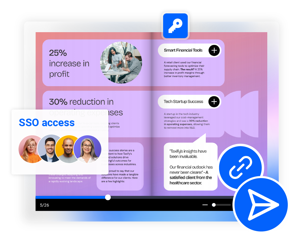 sharing your digital brochure through direct link