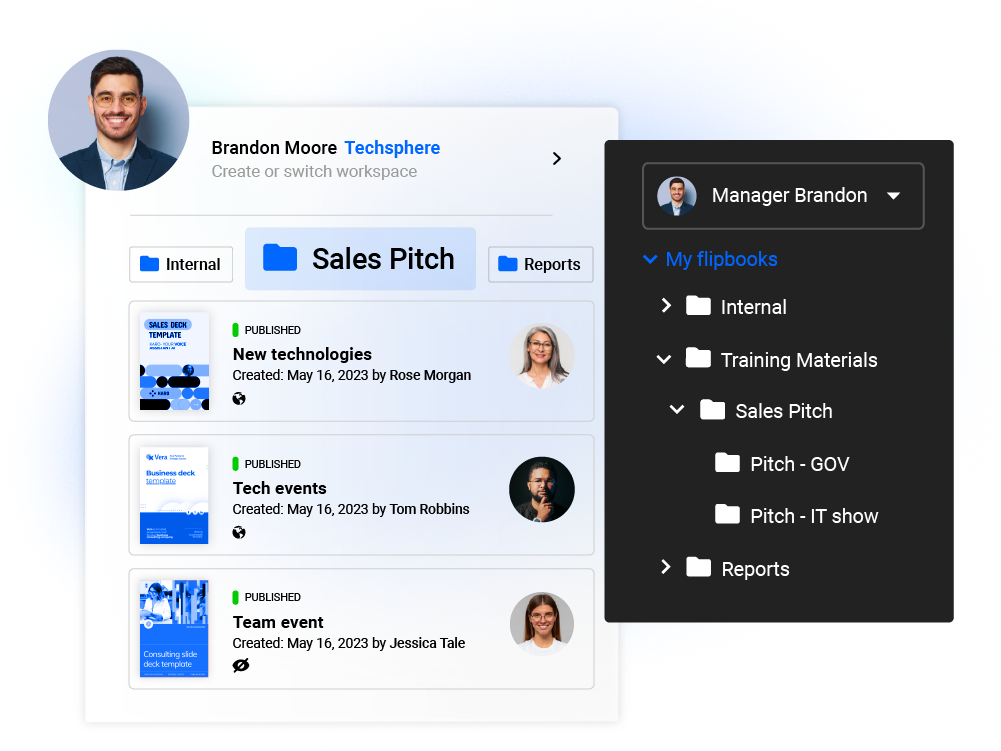 Organize your PDF files into folders for better management, easy access, and quick retrieval of important documents.