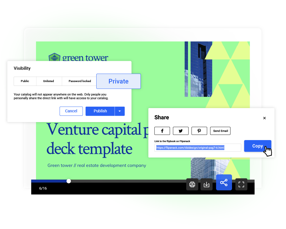 Différentes façons de partager votre flipbook HTML5 avec Flipsnack