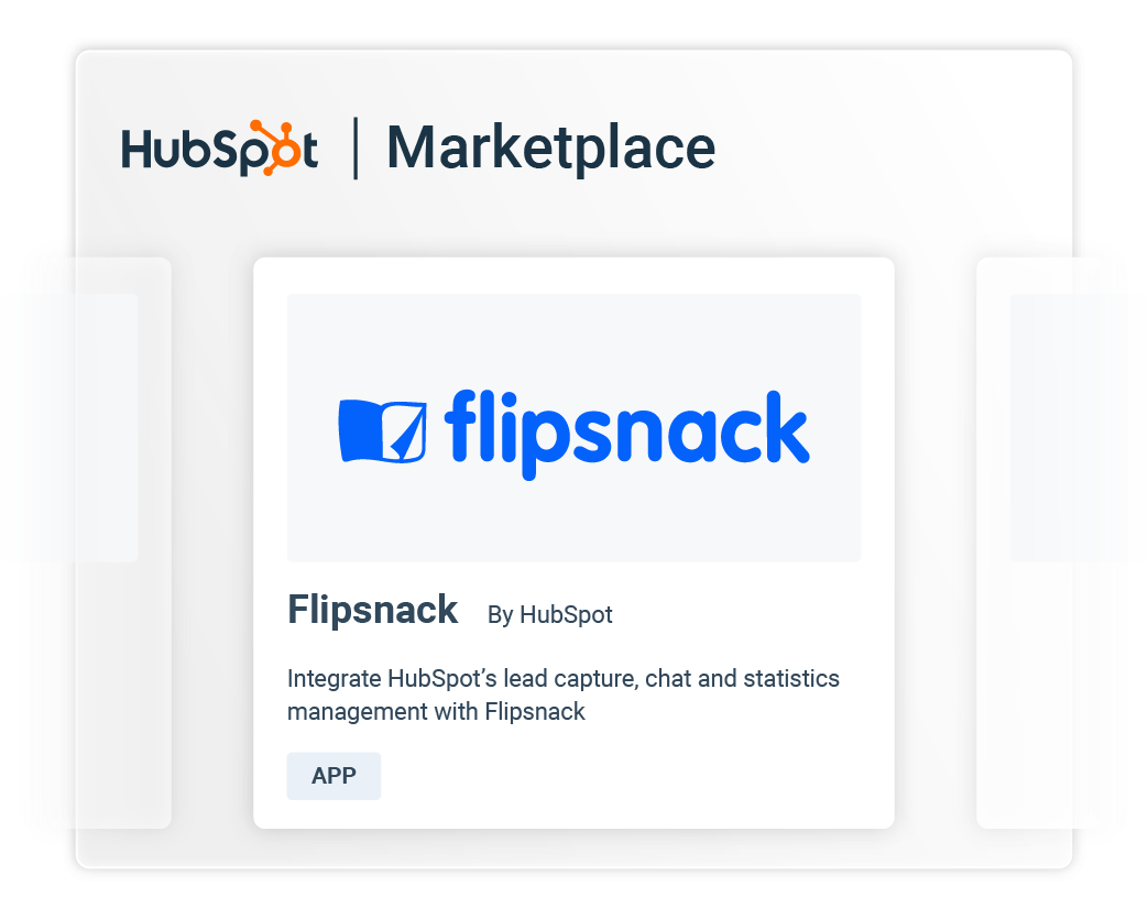 Direct tracking via the Flipsnack App