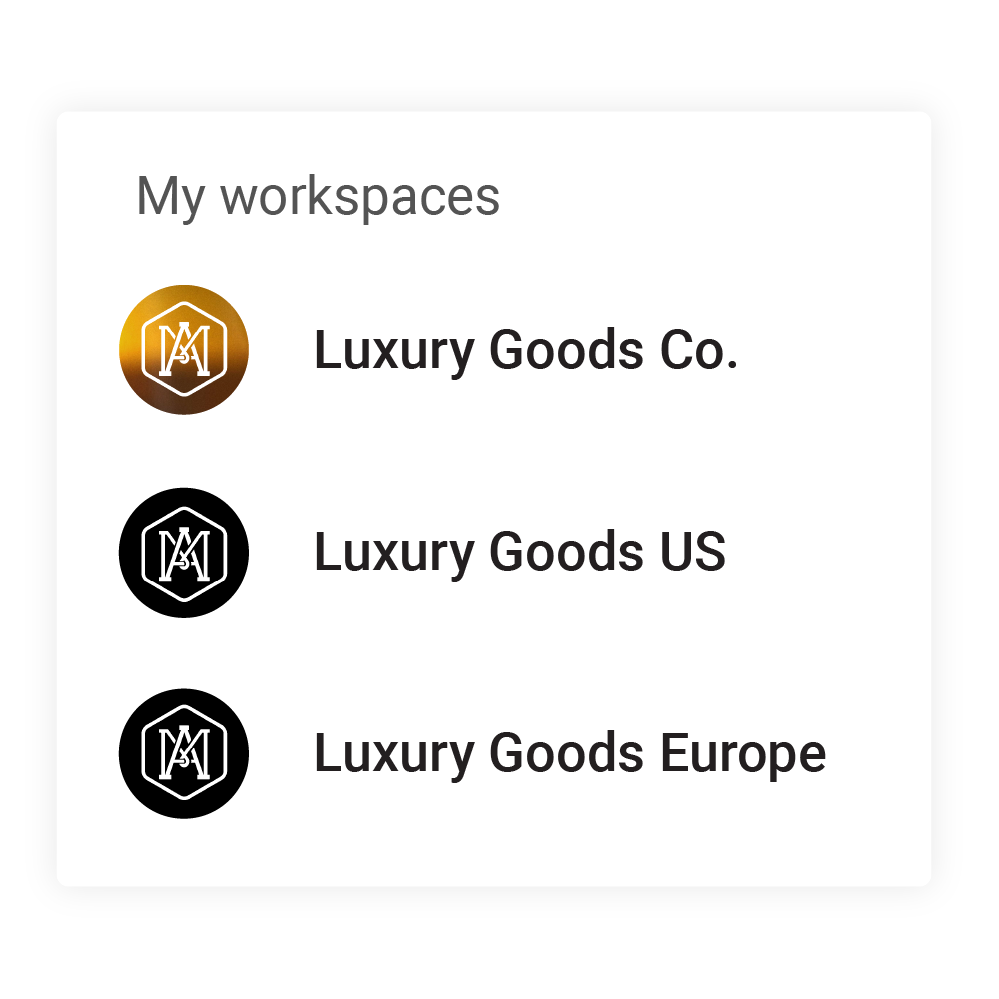 Aree di lavoro multiple su Flipsnack