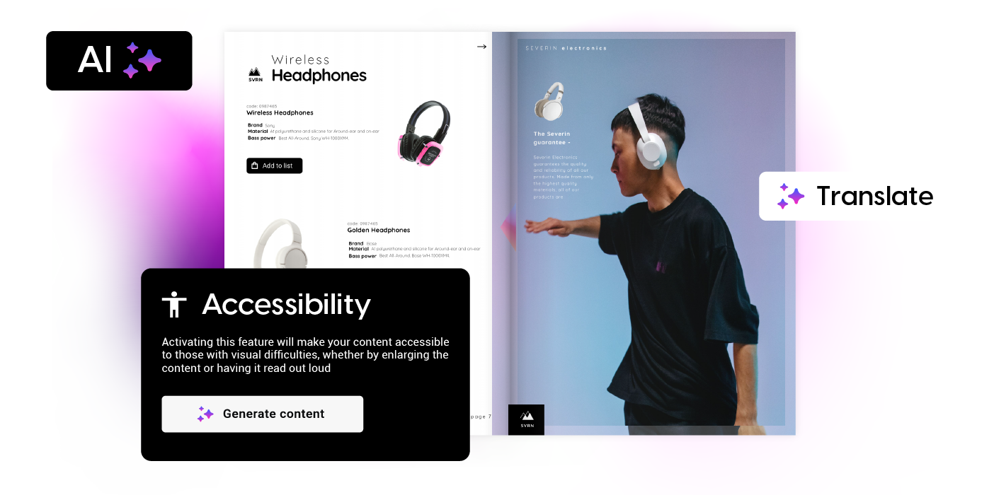 Catálogo digital accesible mejorado con IA