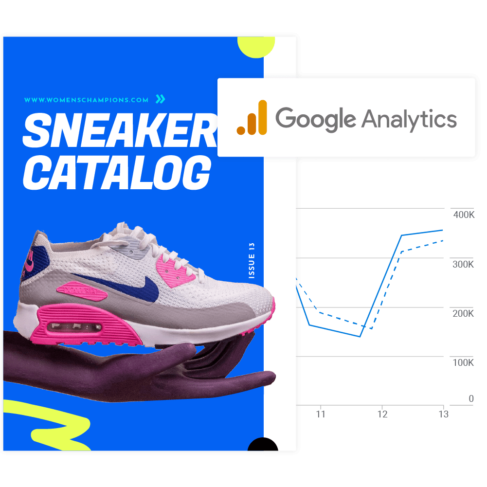 Google Analytics-Integration in den Flipsnack-Katalog