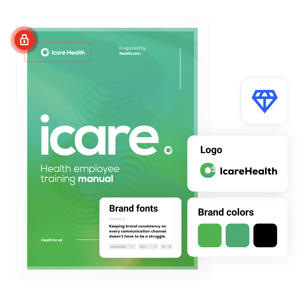 Collaboration features presented in Flipsnack