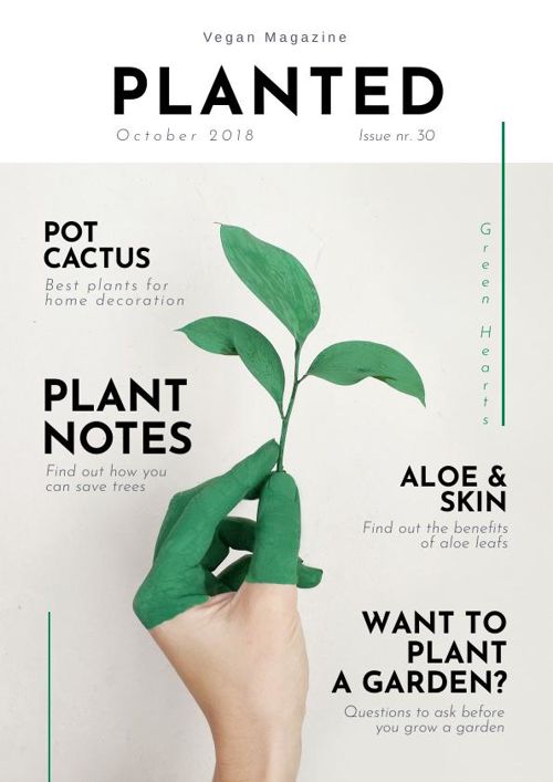 Gratis Online MagazinCoverMaker. Cover Erstellen & Gestalten Flipsnack