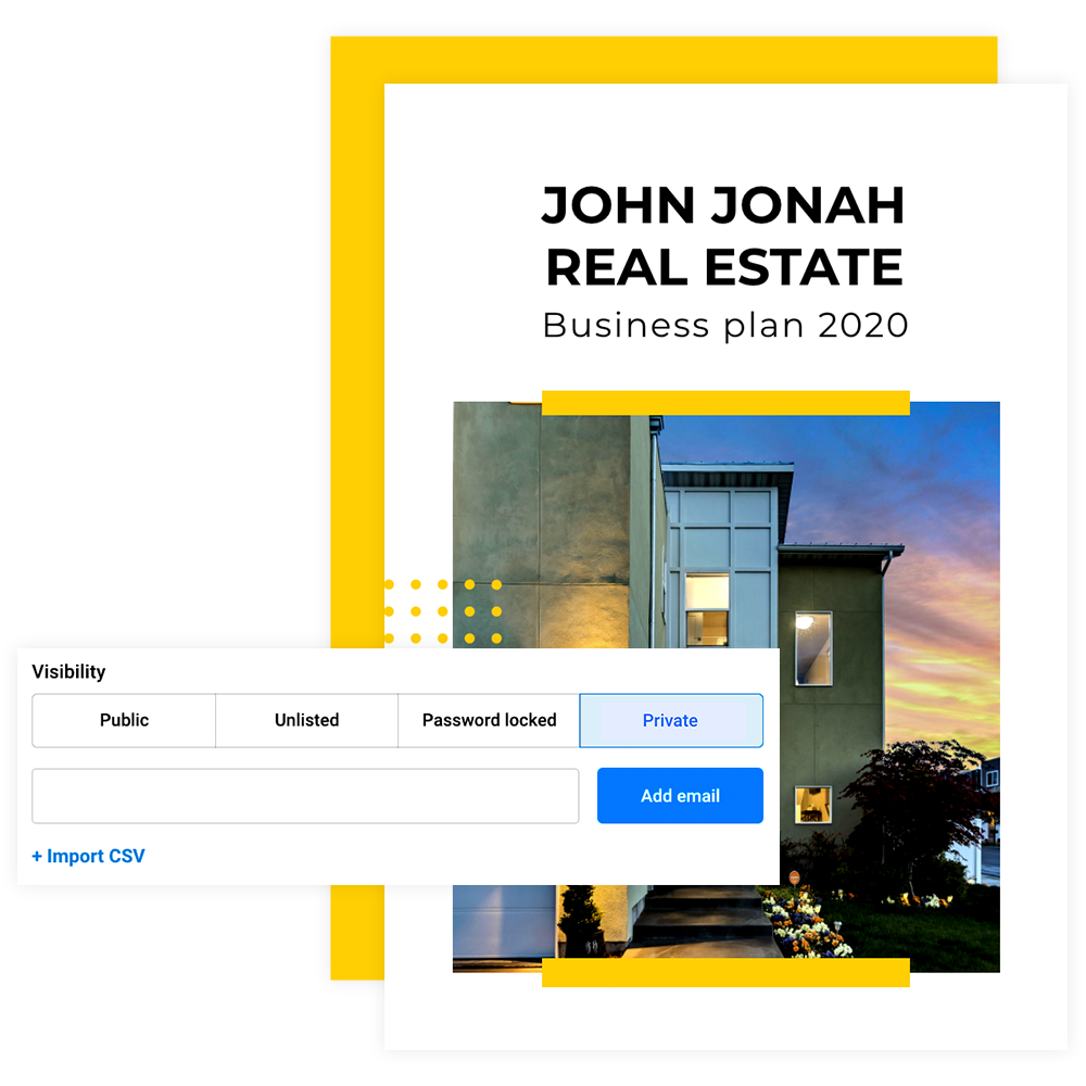 How your readers will access your publications in Flipsnack