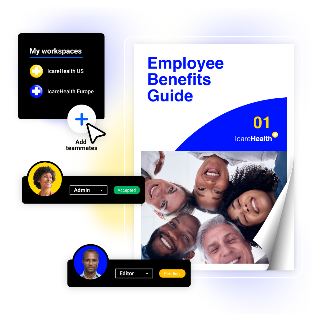Collaborate and assign roles and permissions