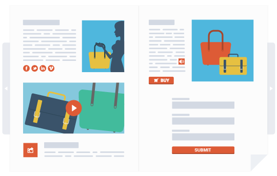 Interactive PDF Creator. Make Your PDFs Interactive - Flipsnack
