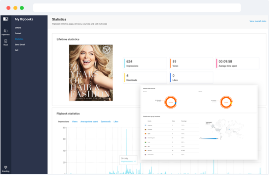 Flipsnack Stats Image