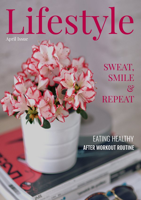 Delicate Lifestyle Magazine Design & Template Flipsnack