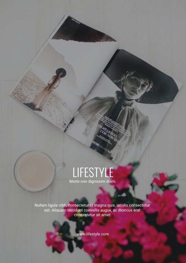 Delicate Lifestyle Magazine Design & Template Flipsnack